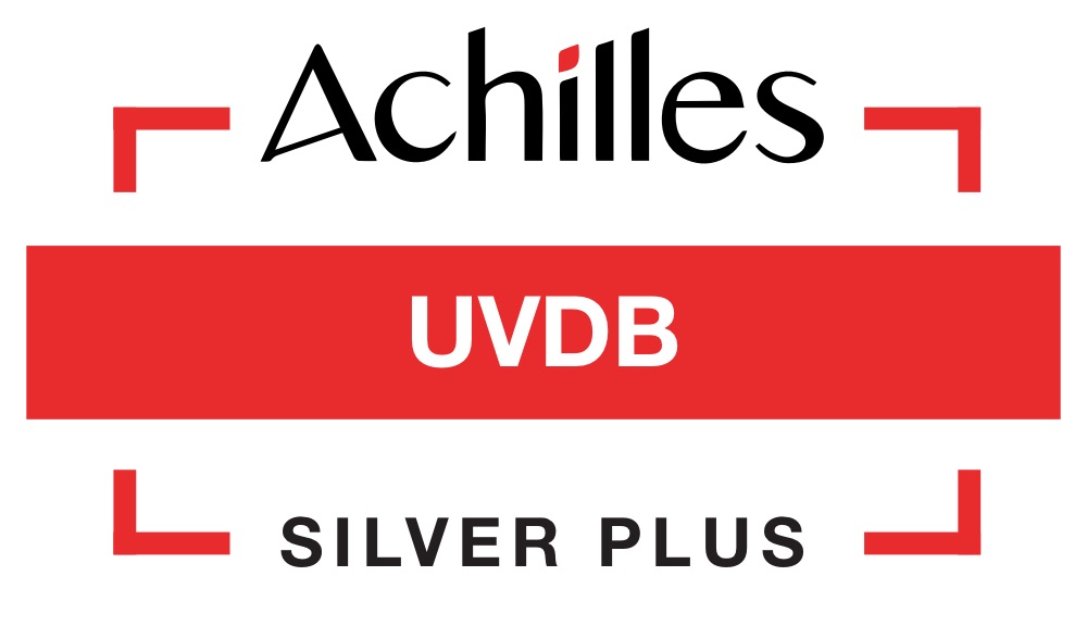 Achilles UVDB Stamp Silver Plus Logo